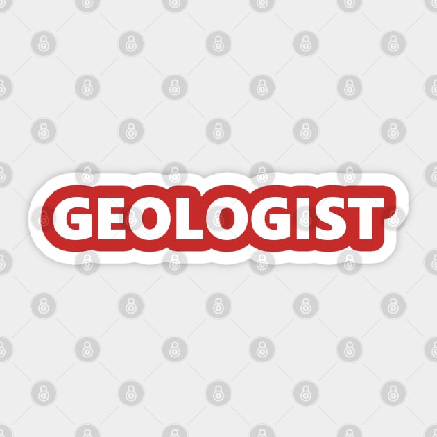 Geologist Sticker by SignPrincess